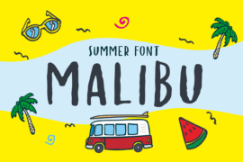 Malibu demo Font