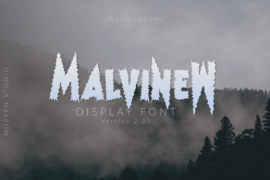 MalvineW Font