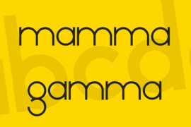 Mamma Gamma Font