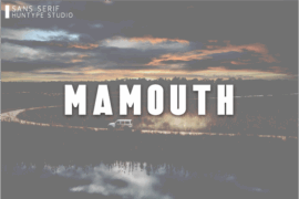 Mamouth Font