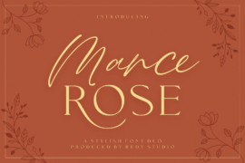 Mance Rose Demo Font
