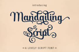 Mandailing script memo Font