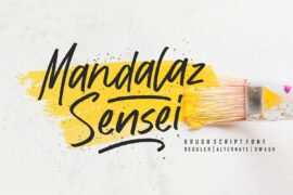 Mandalaz Sensei Demo Font Family