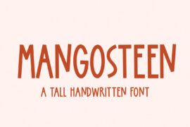 Mangosteen Font