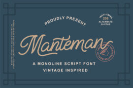 Manteman Font