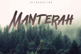 Manterah Font