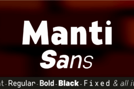 Manti Sans Font Family
