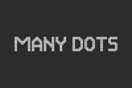 Many Dots Demo Font