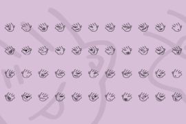 Many moods of Moe Font