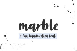 Marble_PERSONAL_USE_ONLY Font