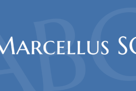 Marcellus SC Font