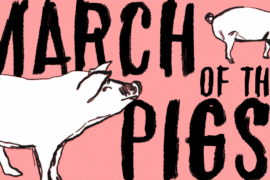 March of the pigs Font