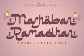 Marhaban Ramadhan DEMO Font