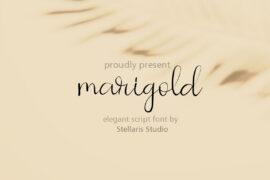 marigold Font