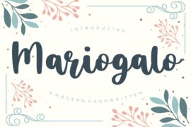 mariogalo Font