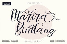 Marira Binttang Font Family