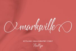 Marksville Demo Font