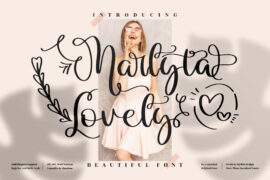 Marlyta Lovely Font Family