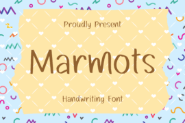 Marmots Font