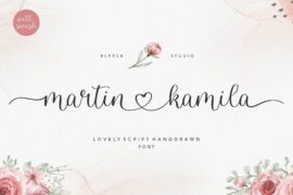 martin kamila – demo version Font