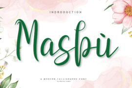 Masbu Font