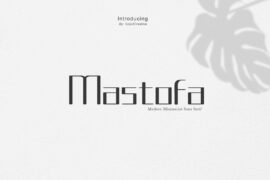 Mastofa Font