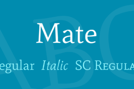 Mate Font Family