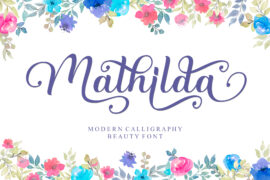 Mathilda – Personal Use Font