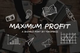 Maximum Profit Font