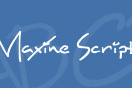 Maxine Script Font