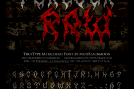 MB Forever Raw Font