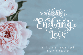 mbak Endang Love DEMO Font