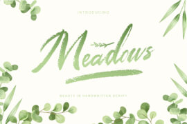 Meadows Font