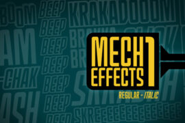 MechEffects1 BB Font Family