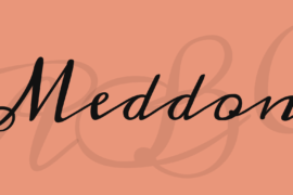 Meddon Font