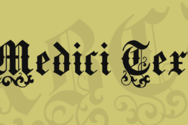 Medici Text Font