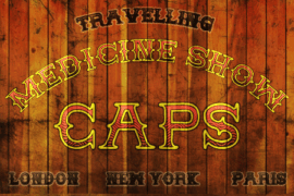 MEDICINE SHOW CAPS Font