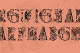 MedievalAlphabet Font