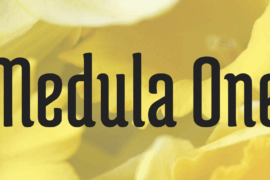 Medula One Font