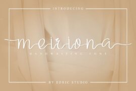 Meiriona Demo Font