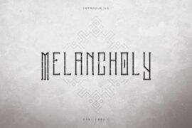 Melancholy Font