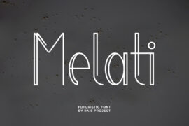 Melati Demo Font