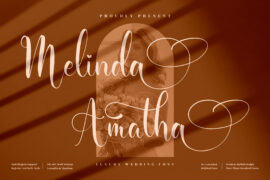 Melinda Amatha Font Family