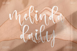 melinda daily Font Family