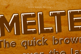 MELTED PERSONAL USE Font