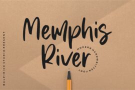 Memphis River Font