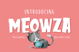 MEOWZA Font