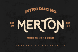 Merton Font