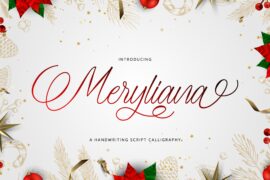 Meryliana – DEMO Font