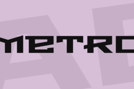 Metro Font